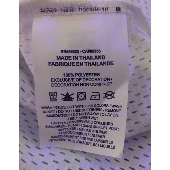 Nike Icon Clash Mesh AOP T-Shirt drawstring waist women's size 1x NEW - Picture 6 of 6